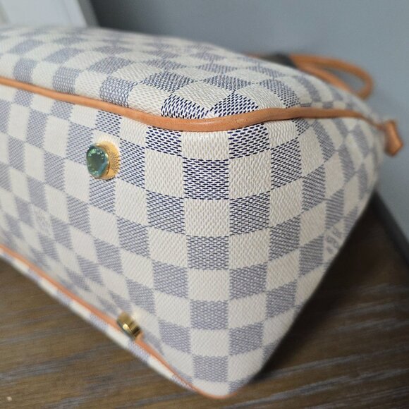 Figheri PM Louis Vuitton Damier Azur Bag - Picture 9 of 16